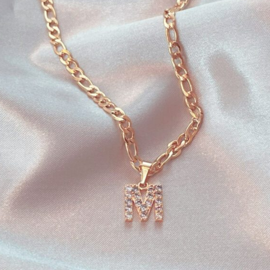 Letter Figaro Necklace